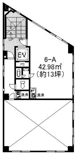 花鳥風月ビルA 間取り図