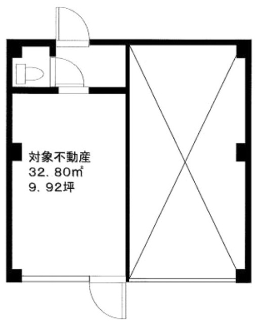 五月女ビル1F 間取り図