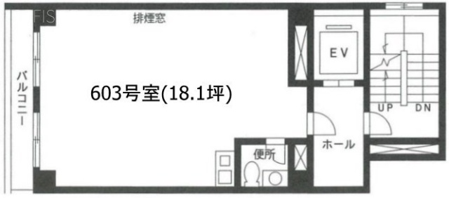 アヤベビル603 間取り図
