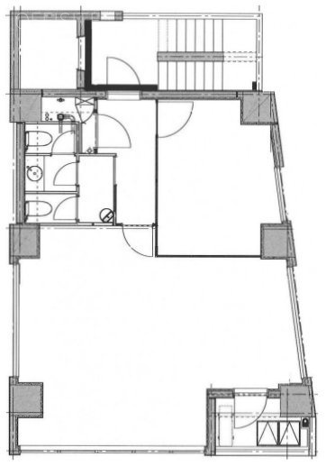 SNT八丁堀ビル5F 間取り図