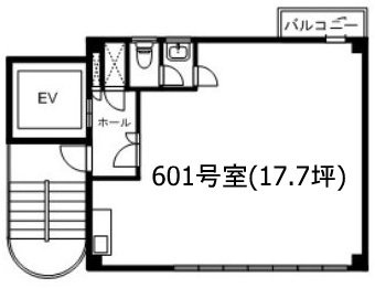 プリメーラ多摩601 間取り図