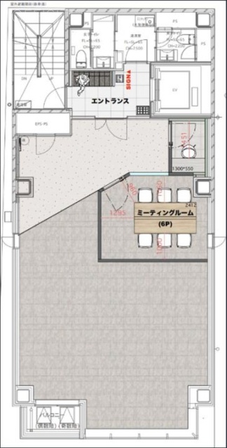 ARISTO平河町5F 間取り図