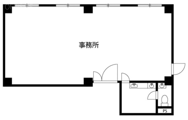 リビングライフ大崎ビル1F 間取り図