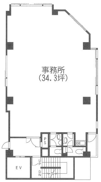 TOMビル4F 間取り図