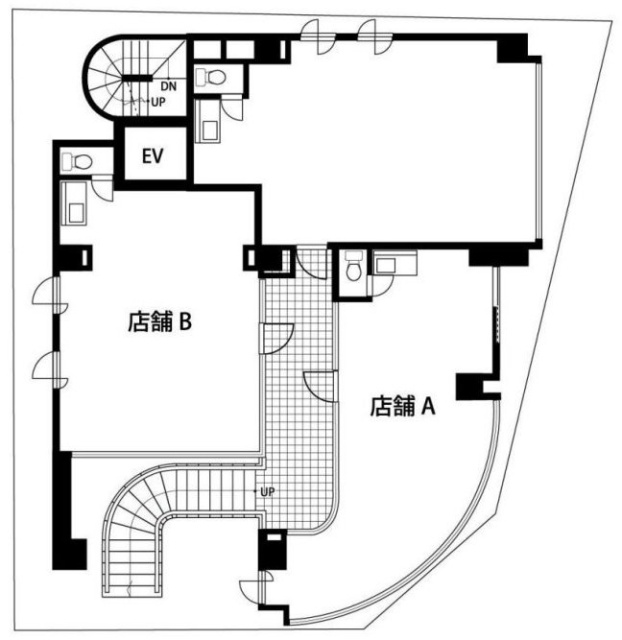 榮太楼ビルAB 間取り図