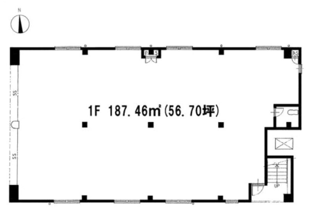 エビヤビル1F 間取り図