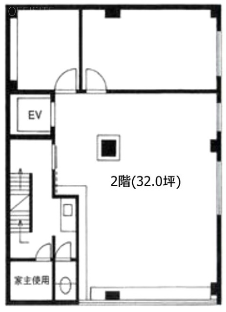 吉河ビル2F 間取り図