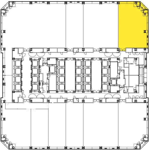 晴海アイランドトリトンスクエアオフィスタワーY棟2 間取り図