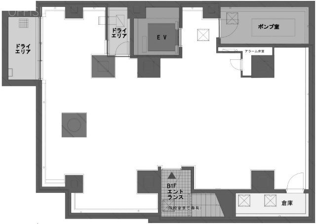 コレタス高田馬場B1F 間取り図