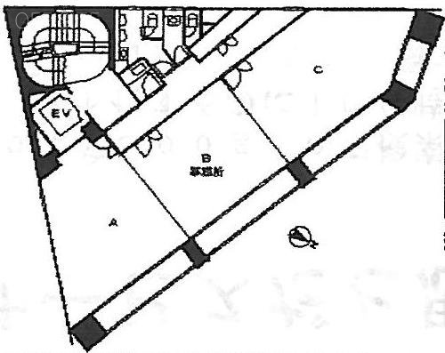 丸善大塚ビルB 間取り図