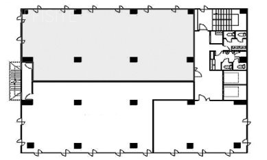 西新宿豊国ビルA 間取り図