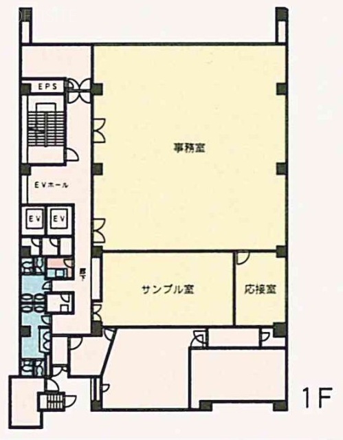 稲村ビル1F 間取り図