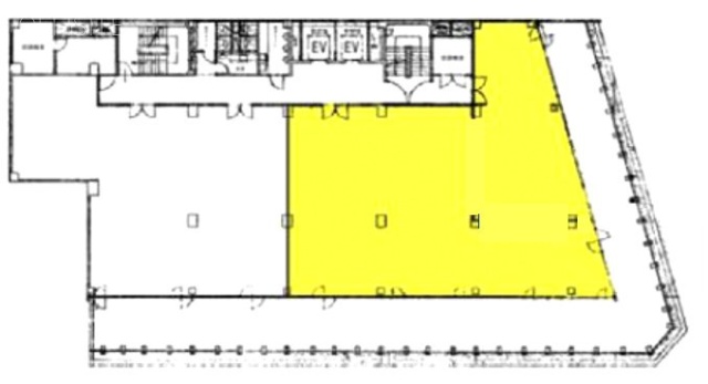 コリドースクエア銀座7丁目902・903 間取り図