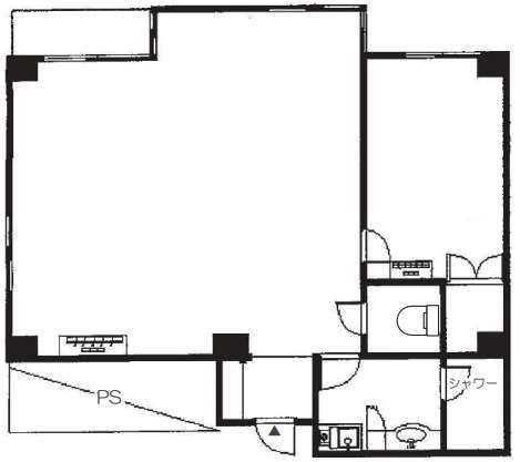 モンテプラザ麻布704 間取り図