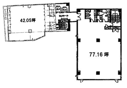 コア本郷ビルB 間取り図