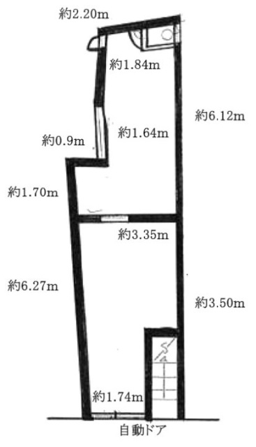 大野ビル1F 間取り図