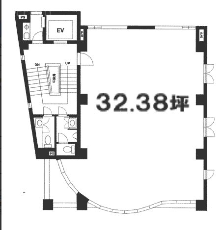 上永ビル3F 間取り図