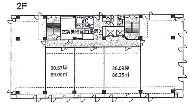 新横浜ICビル2F 間取り図