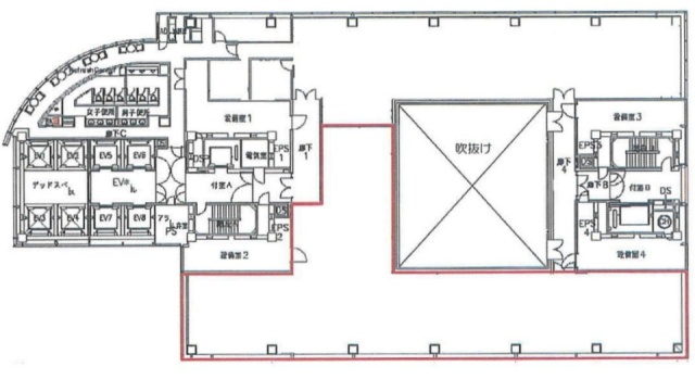 富士ソフト秋葉原ビル11F 間取り図