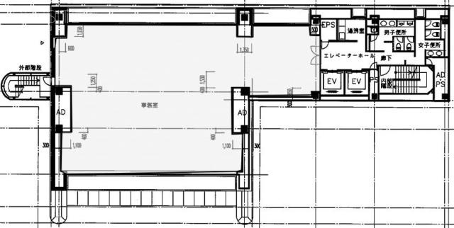 コンフォール安田ビル9F 間取り図