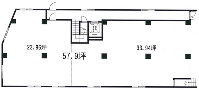 宇佐見ビル1F 間取り図