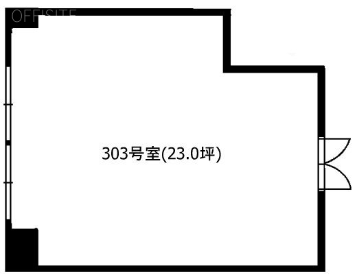 早野ビル303 間取り図