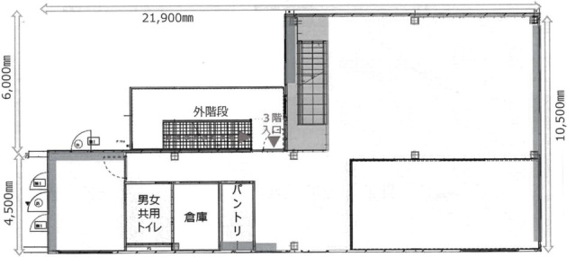 フィル・パークkaguLab.IIDABASHI3F 間取り図