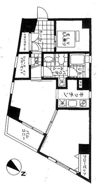 イルヴィアーレ神田小川町1001 間取り図