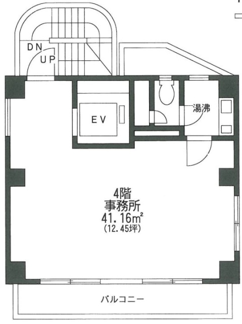 JーSIXビル4F 間取り図