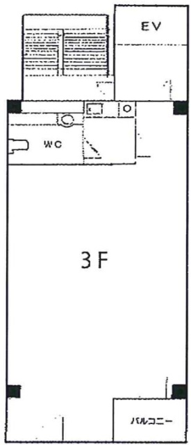 鈴常ビル3F 間取り図