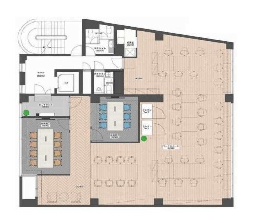 アソルティ西新宿2F 間取り図