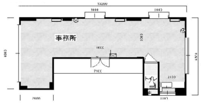 国際ビル3F 間取り図