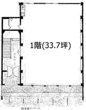 山野辺ビル1F 間取り図