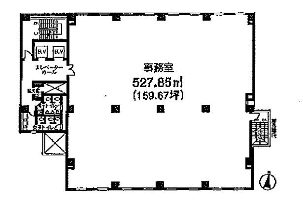 コラム南青山3F 間取り図