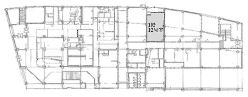 東京高速道路北有楽ビル12 間取り図