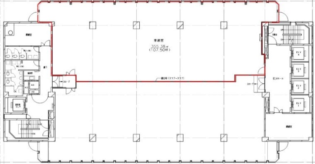 日土地内幸町ビル10F 間取り図