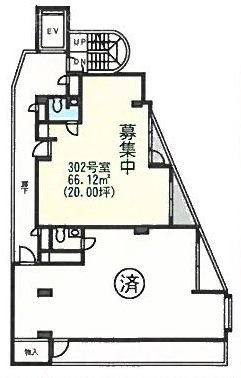 井上ビル12号館302 間取り図