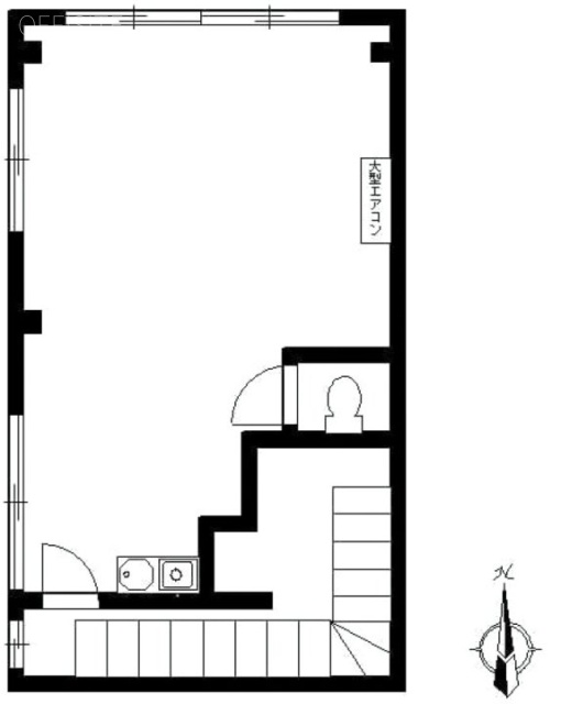 相葉ビル3F 間取り図