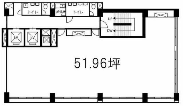 第1山田ビル2F 間取り図