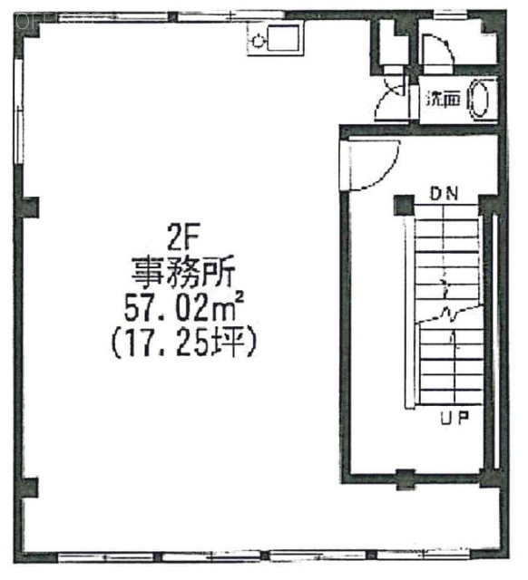 小井土ビル2F 間取り図