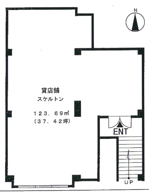 プチモンド目白ビル2F 間取り図