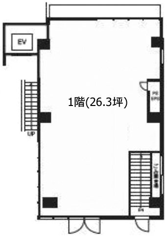 PRESTIGE西麻布1F 間取り図