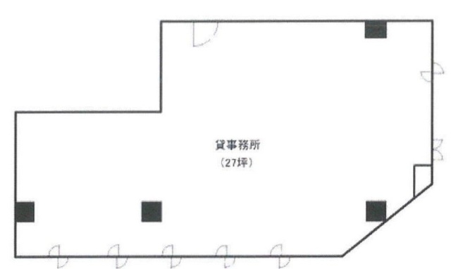 第3鈴勘ビル4F 間取り図