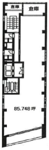 ASS第2ビル2F 間取り図