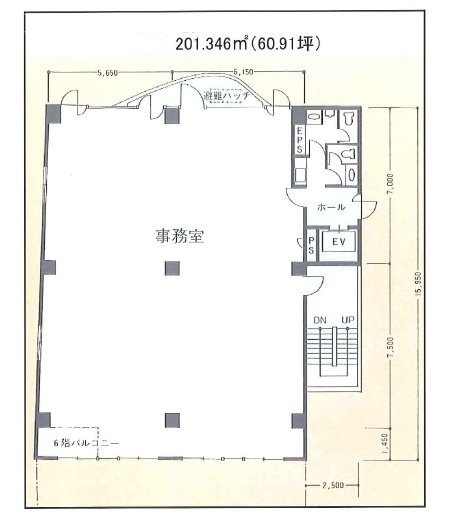 桜新町石田ビル1F 間取り図