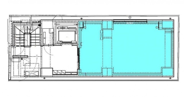 (仮称)西新宿七丁目ビル1F 間取り図