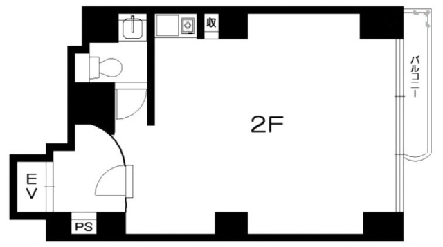 ウィンド浅草橋2F 間取り図