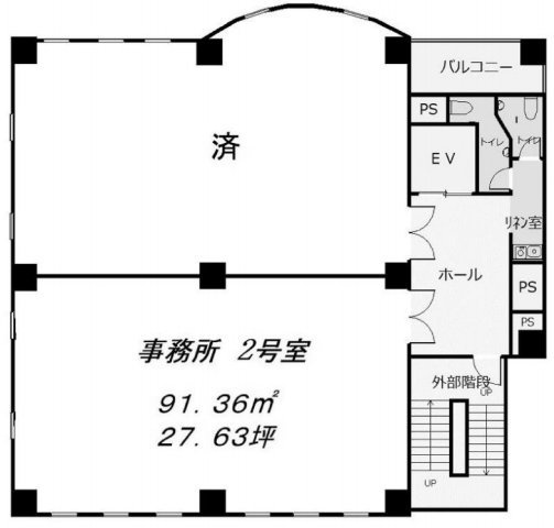 NYY浦和ビル3F 間取り図