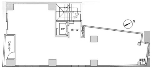 羽深ビル3F 間取り図