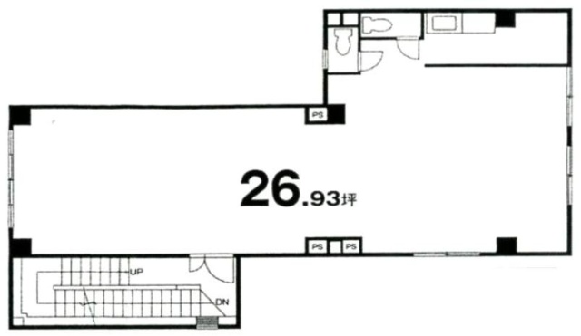 増田ビル2F 間取り図
